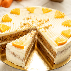 Mrkvovo orechová torta