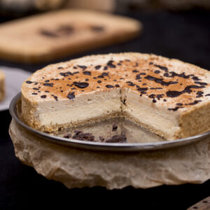Cheesecake s gaštanovým krémom